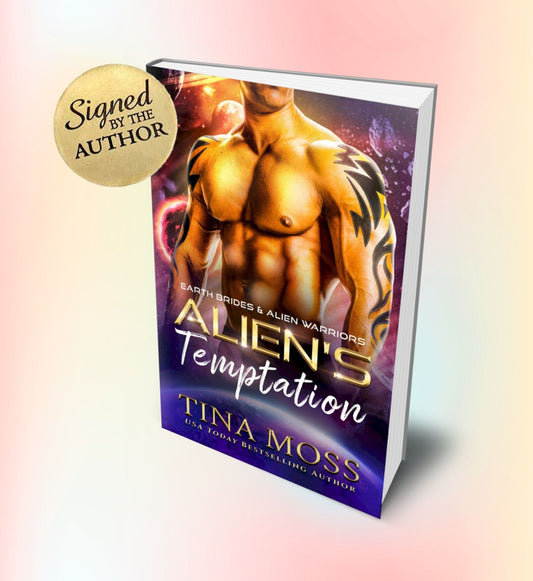 Alien's Temptation Signed Paperback