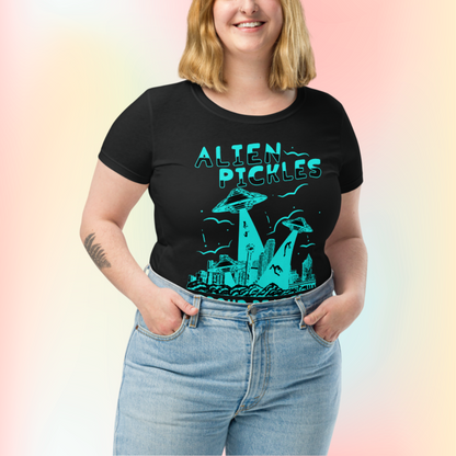 Alien Pickles – Proud Reader – Unisex Softstyle T-Shirt– Teal Design