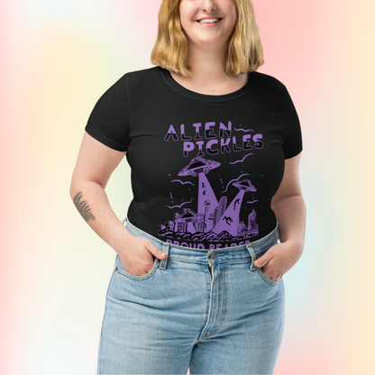 Alien Pickles – Proud Reader – Unisex Softstyle T-Shirt – Lavender Design